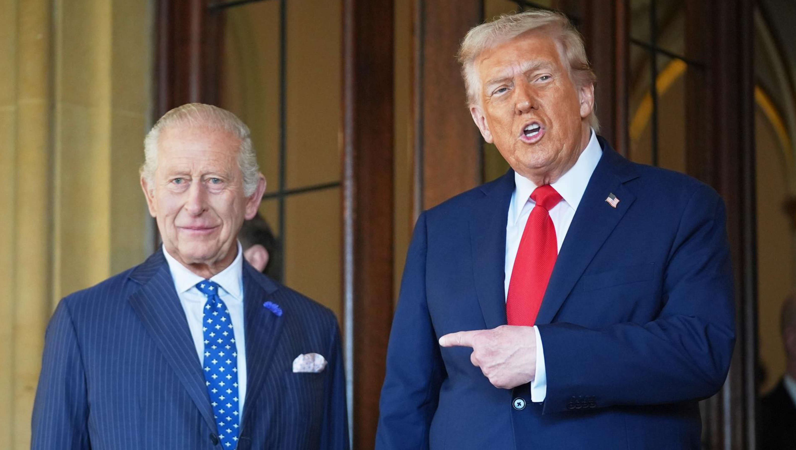 Trump Claims Distant Relation to King Charles — Now He Has His Eyes on Buckingham Palace!